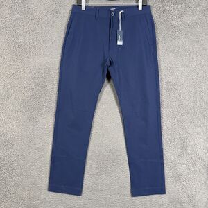 J Crew Pants Mens 30x30 Blue Slim Fit Tech Chinos Stretch Athleisure Lightweight
